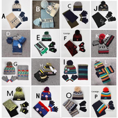 现货英国乔治George男童毛线帽子保暖漫威蜘蛛侠围巾手套三件套