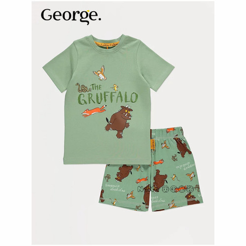 英国乔治George儿童咕噜牛Gruffalo短袖家居服睡衣裤全棉1390663