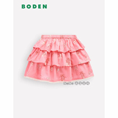 Boden英国粉色芭蕾舞印花蛋糕全棉半身裙2 代购 Mini 14岁G5827