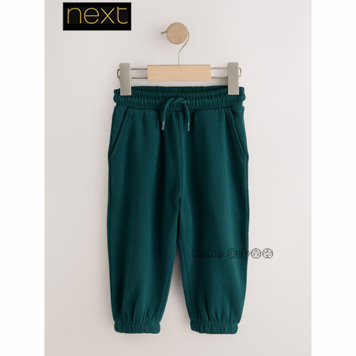 Next英国正品代购儿童深绿色卫裤束口休闲长裤新款1-7岁W16-186