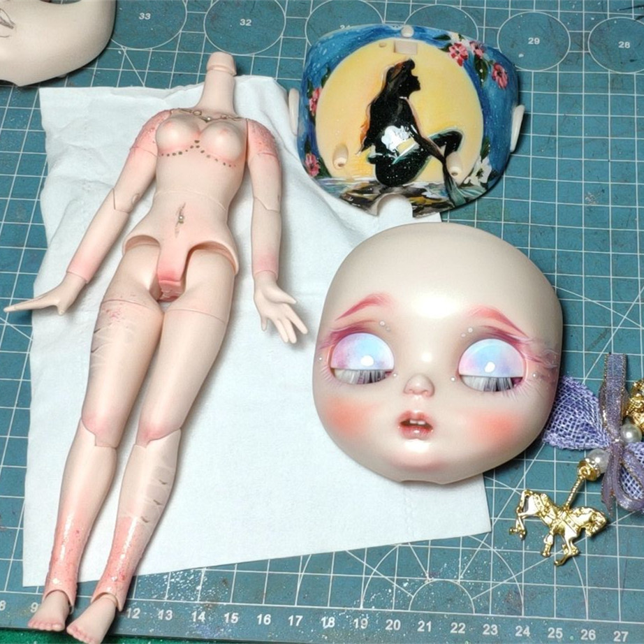 HobgobLin小布Blythedolls新型水光小鲤鱼唯美美人鱼私人定制定金