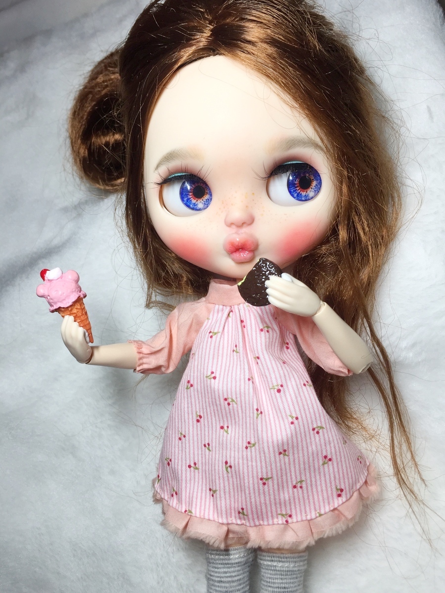 HobgobLin19关节素体小布裸娃 中分棕色头发 厂家直销 私人定制