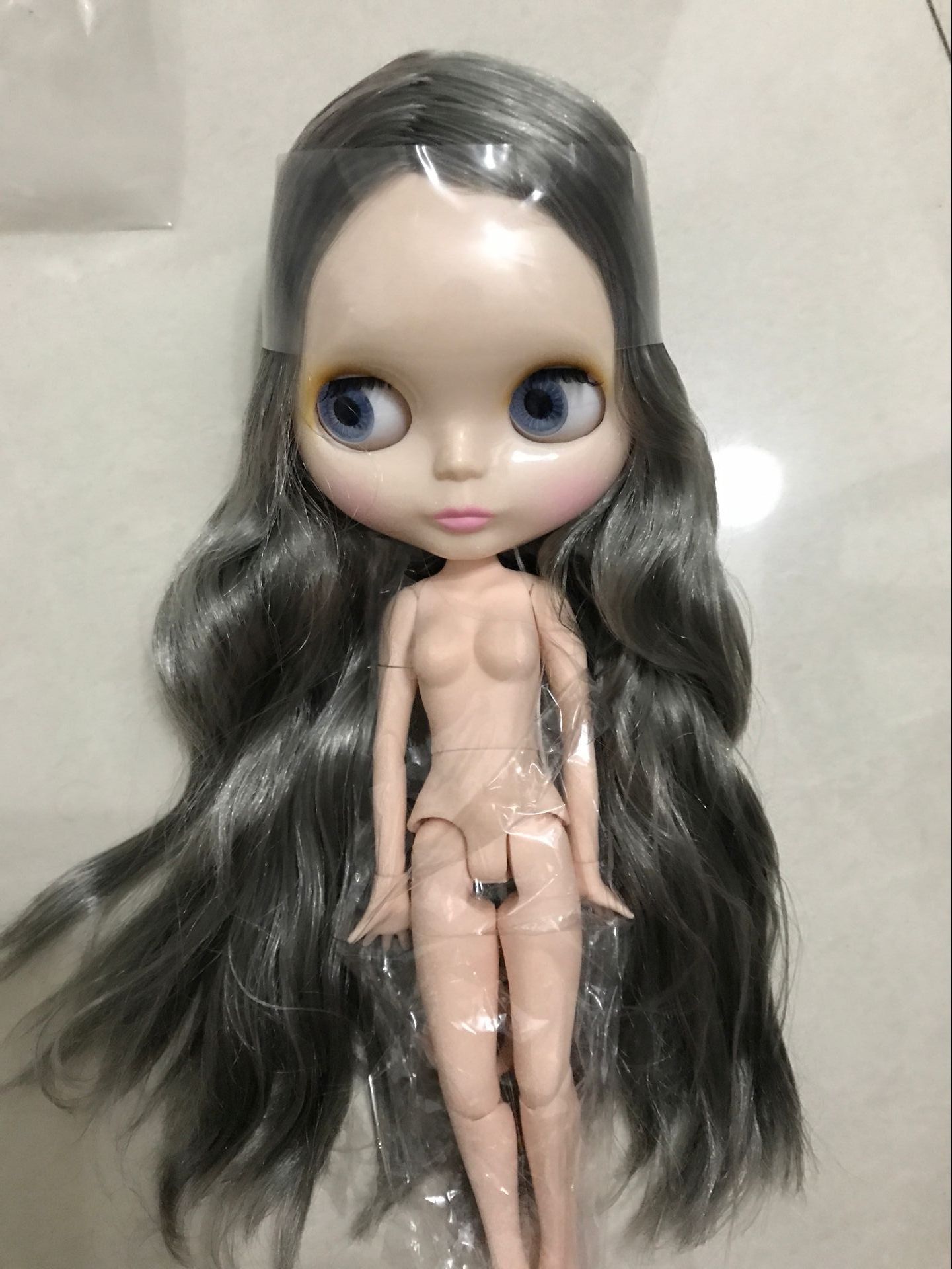 银.灰.黑blythe小布裸娃HobgobLin改娃拼娃,B女, 厂家直销