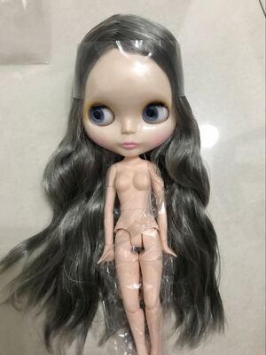 银.灰.黑blythe小布裸娃HobgobLin改娃拼娃,B女, 厂家直销