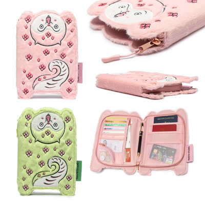 RUOYUSTUDIO若愚工坊蛇年礼物旅行护照夹收纳包证件包