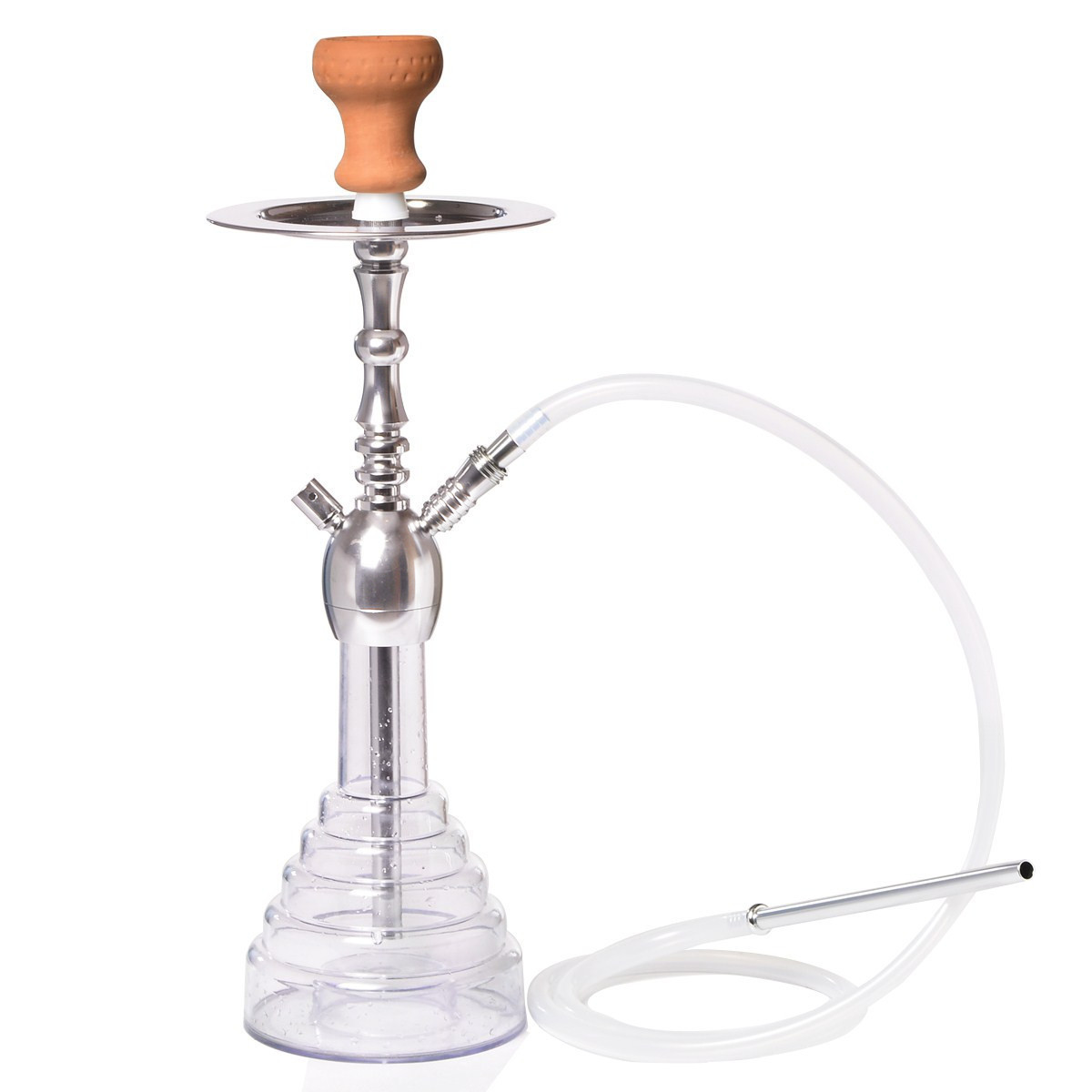 跨境货源供应大号水烟套装铝合金烟壶外贸货亚马逊shisha hookah