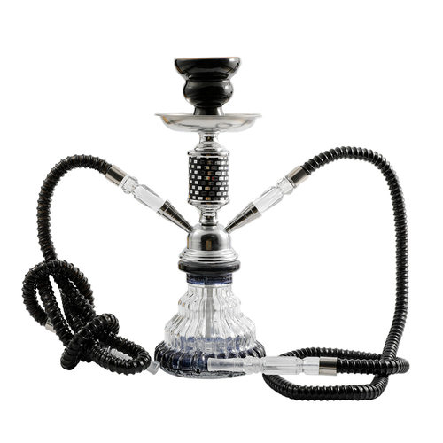 源头厂家直销供货水烟壶小号跨境铝烟具含配件水烟壶全套hookah