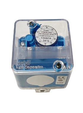 燃烧机压力开关C6097A燃烧器气压开关燃气锅炉风压开关控制器配件