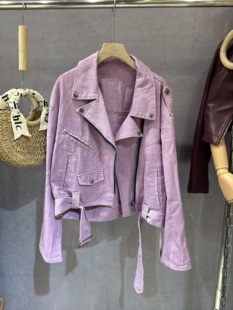 叙函安素尚 专柜正品工装外套新款韩版宽松休闲夹克