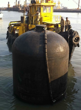 半潜式潜艇护舷靠球 军事码头港口充气橡胶防撞防碰球 漂浮护舷