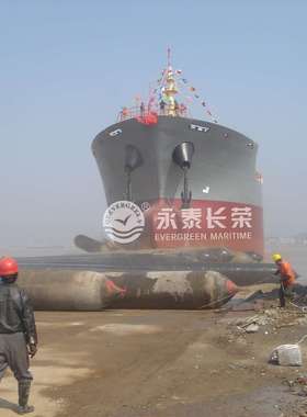 船舶下水气囊 渔船拉船上岸维修 船舶移位顶升起墩安全高压气囊