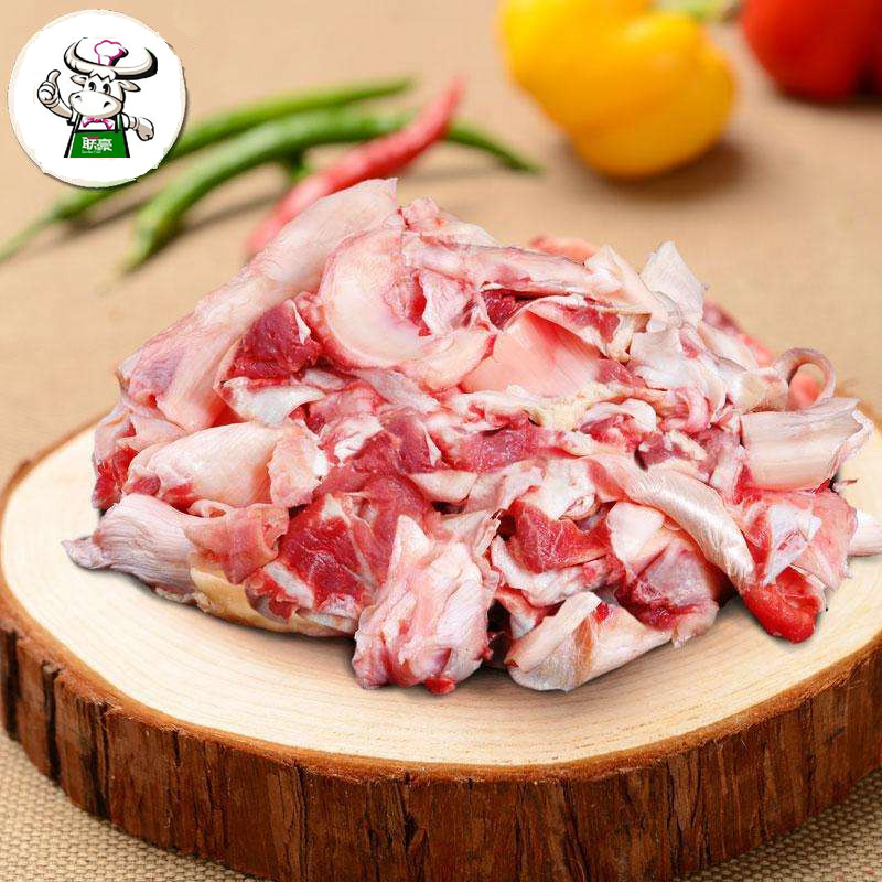 联豪牛肉新鲜 筋头巴脑冷冻牛肉生鲜牛肉500g*3袋带筋碎牛肉