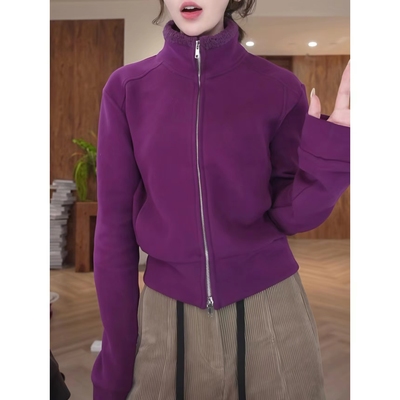 【送运费险】双面绒卷卷毛外套