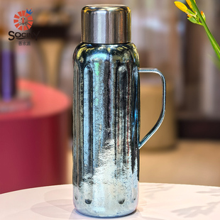 SOCINY(SOY)善水源 纯钛保温八方壶800ml
