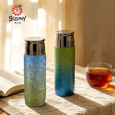 善水源内外纯钛焖茶杯