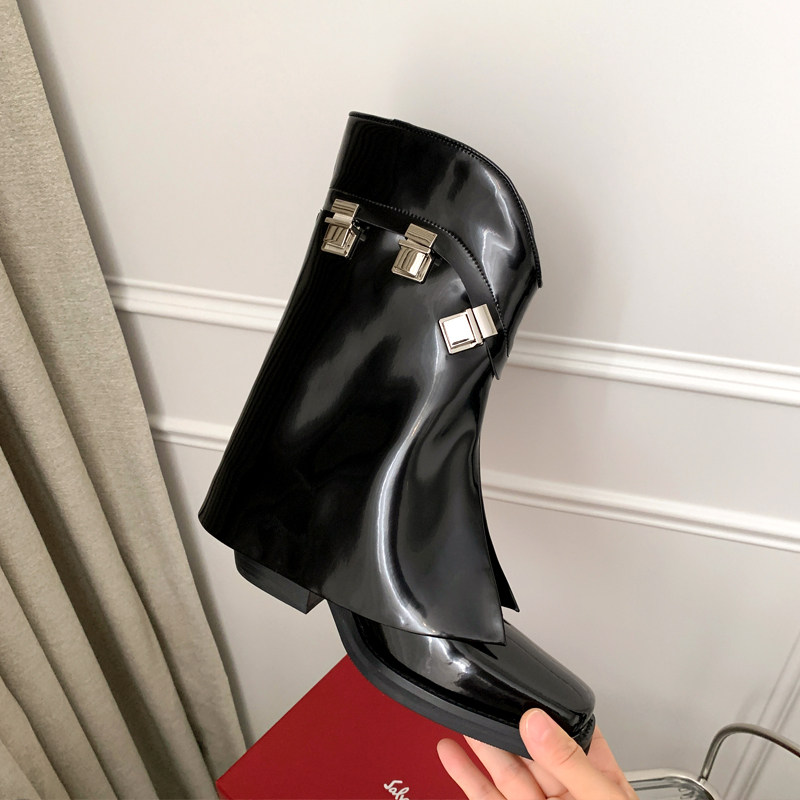 切尔西靴短靴高跟西部骑士高筒靴