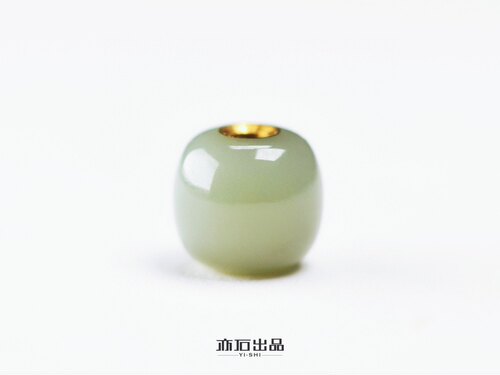 亦石出品·碧玉极细鸭蛋青7mm致配款
