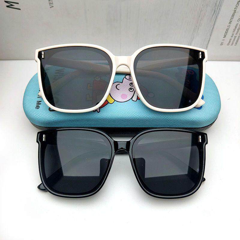 2-8岁儿童墨镜潮宝宝眼睛镜防紫外线男女童小孩黑色太阳眼镜帅气