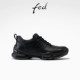 女2026春季 厚底休闲鞋 新款 fed平底运动鞋 女鞋 黑色老爹鞋 女款 YA373