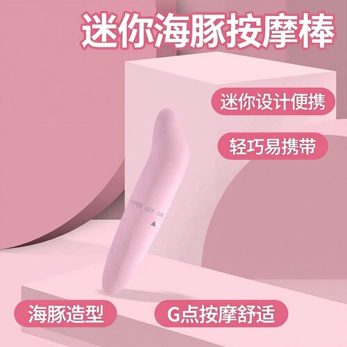 迷你海豚震动棒女用小海豚跳蛋 按摩自慰棒成人用品炮机 情趣用品