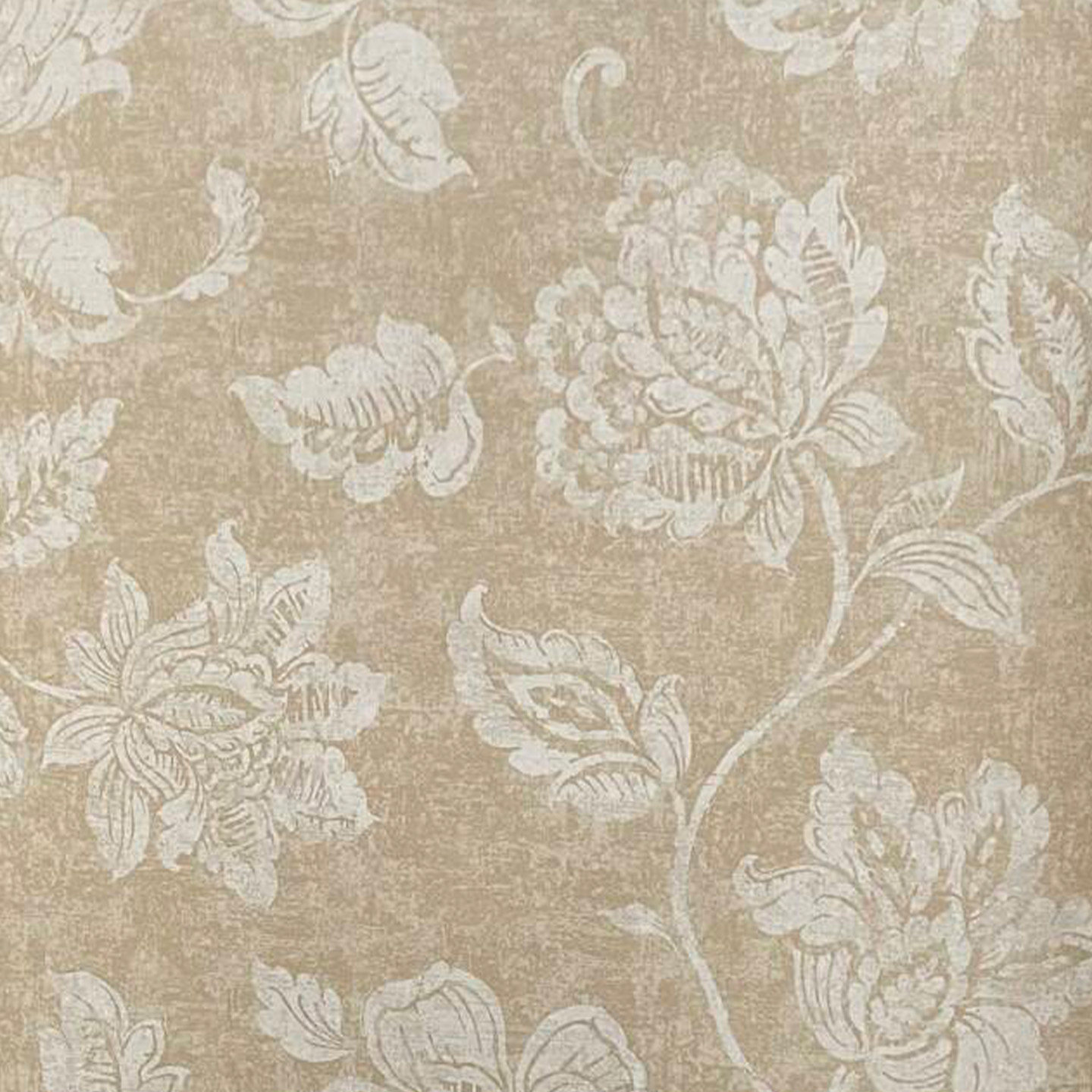 美国进口纯纸环保现货美式乡村田园花复古卧室客厅书房背景墙壁纸