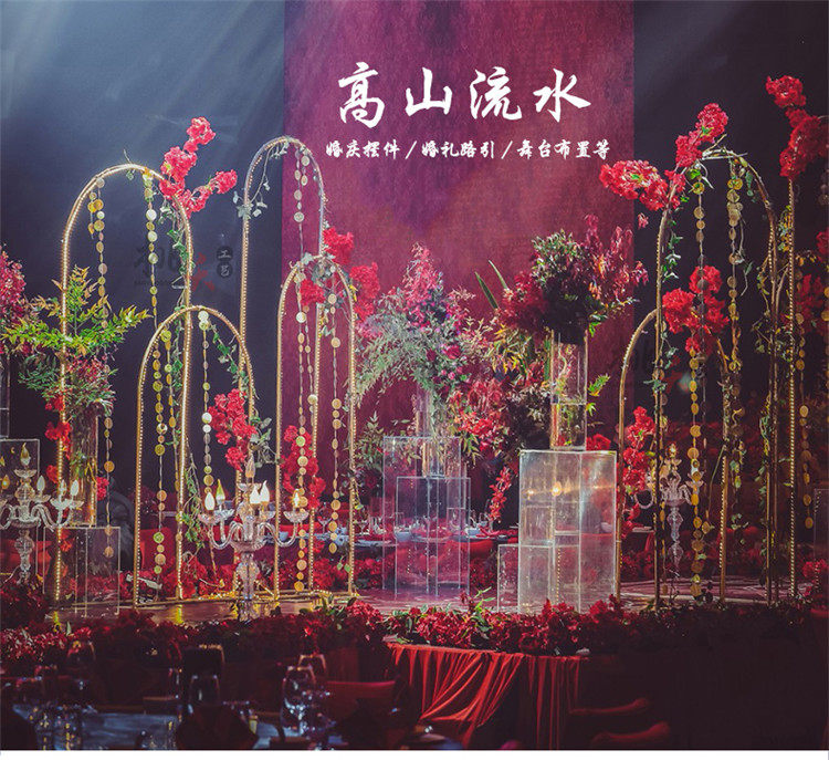 舞台背景婚庆道具高山流水彩虹铁艺门圆形架子落地橱窗装饰大摆件|msdalam kategori bekalan perayaan/hadiah, Lain-lain bekalan Festival - dari Buy2taobao.com untuk memberikan perkhidmatan ejen Taobao profesional membeli