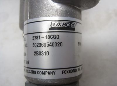 Foxboro 2781-18CQG