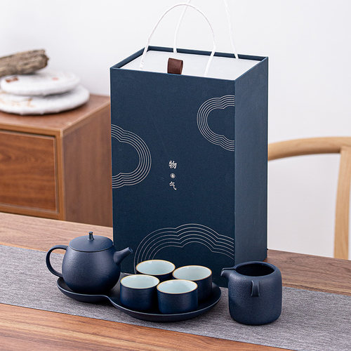 恒越陶瓷功夫茶具套装圆融壶井栏壶茶盘分茶泡茶家用办公支持定制 - 封面
