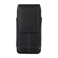 Mobile phone card insert waist bag, rotating buckle clip, magnetic cover, universal waist bag, sports pants, vertical style, universal leather case thumbnail 5