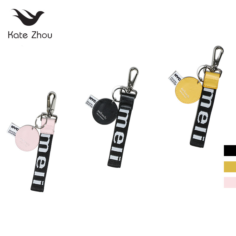 meli melo牛皮和織帶NYC Key Chain挂件在類目 3C數碼配件, 手機配件, 手機飾品, 手機掛件/手機鏈中 - 來自Buy2taobao.com提供專業的淘寶代購服務