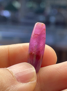 【桶珠转运珠】天然无烧无注胶无填充红宝石桶珠珠吊坠多宝配珠