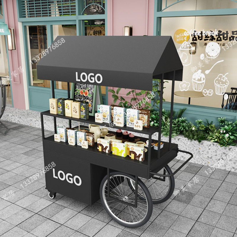 欧式铁艺花车带抽屉柜推车超市展示促销台移动货架户外售货摆摊车,商业/办公家具,促销架/促销车/摊位架,淘宝优惠券,粉丝福利购,淘宝优惠卷