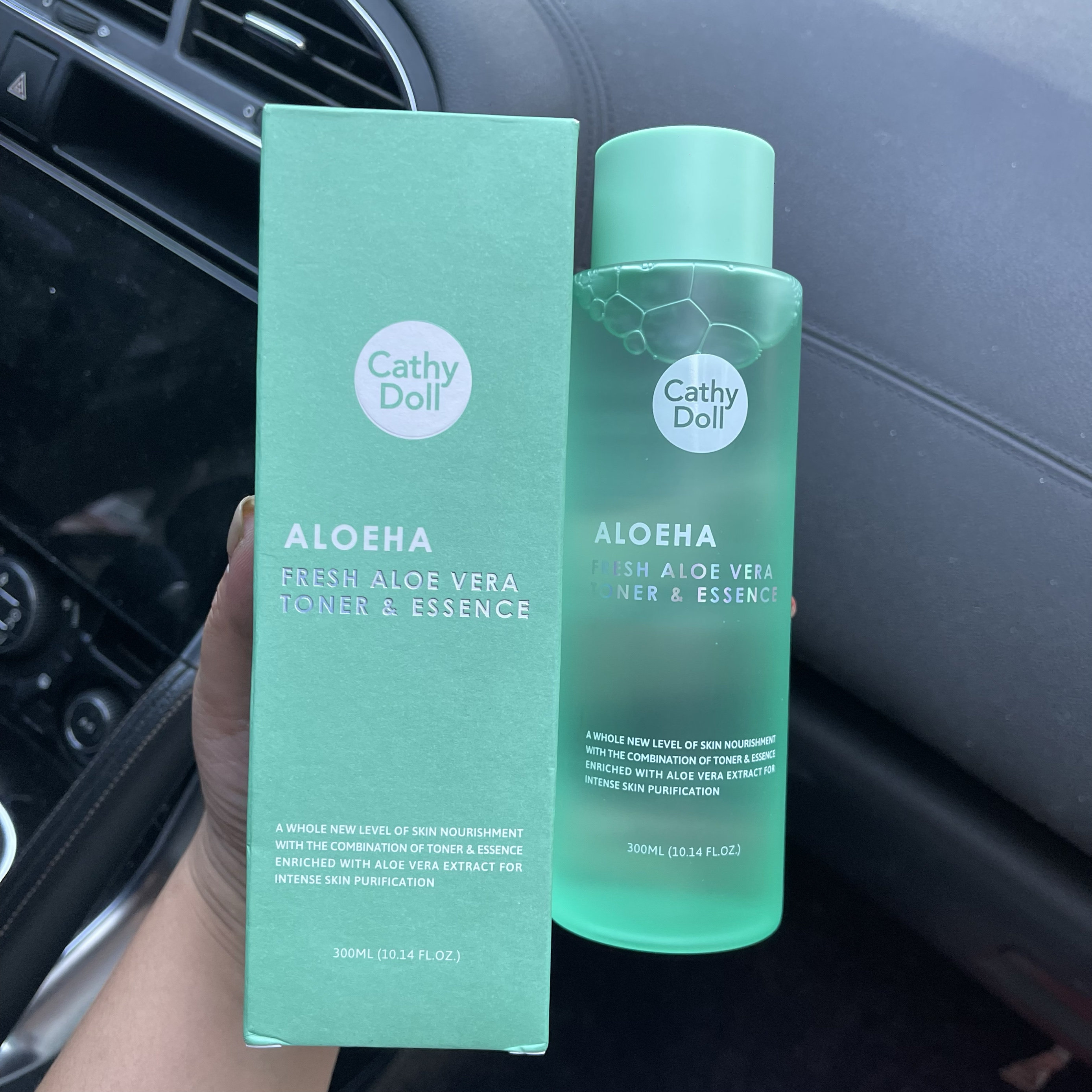 现货泰国Karmart咔萌芦荟Cathy Doll蜗牛芦荟水滋润保湿