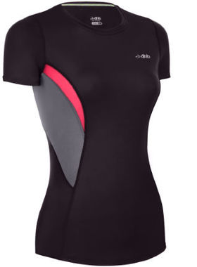 英国DHB - Zelos 女式短袖超轻速干压缩支撑人体3D裁剪跑步上衣