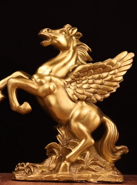 黄铜祝福中式家居飞马·