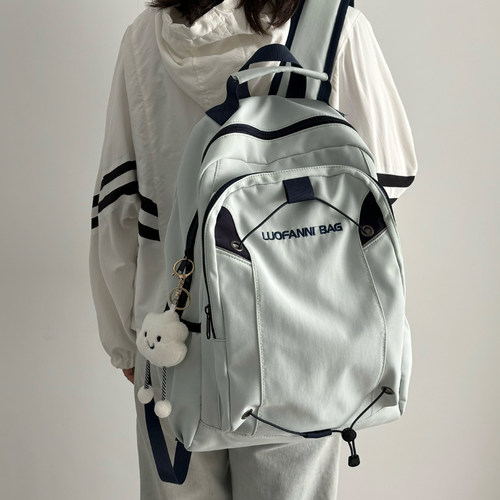 登山旅游上课书包小众设计双肩包