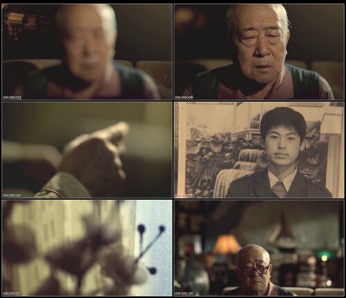 孤独失孤留守老人失忆痴呆孝心孝顺老人公益高清实拍视频素材