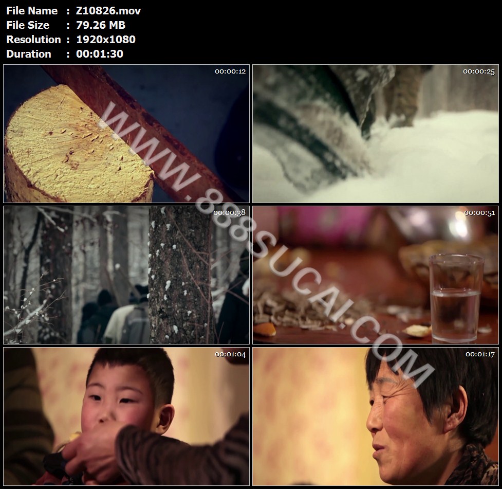 东北农村老人退休生活小孩木屋一家人围坐聊家常高清实拍视频素材