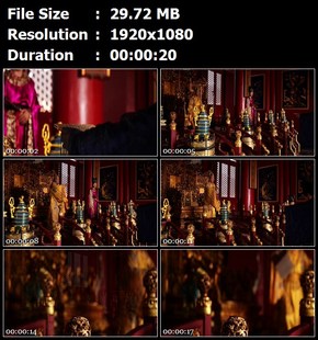 宋代宫殿官员大臣进献奏折皇帝观看奏折悲伤高清实拍视频素材