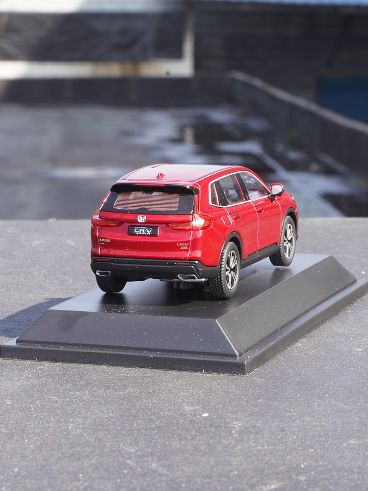 1:43 기존 혼다 CRV 자동차 모델 2023 새로운 CR-V SUV 합금 자동차 모델