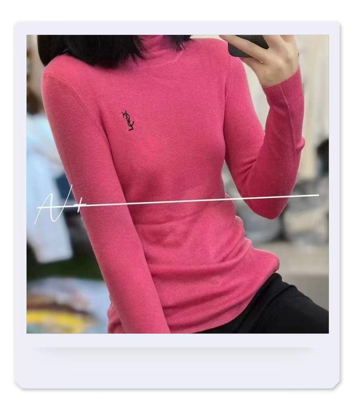 女士羊毛衫冬季内搭打底亲肤软糯弹力修身高领针织衫抗起球不扎人