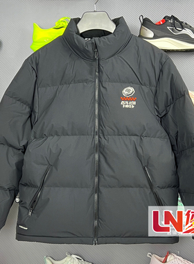 李宁羽绒服 2025冬季新品男子防泼水保暖宽松鸭绒羽绒服AYMV129