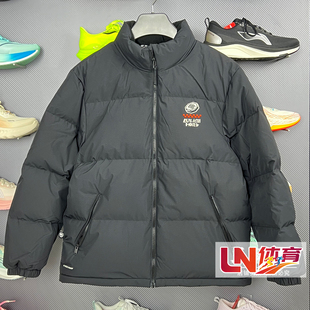 李宁羽绒服 2025冬季新品男子防泼水保暖宽松鸭绒羽绒服AYMV129