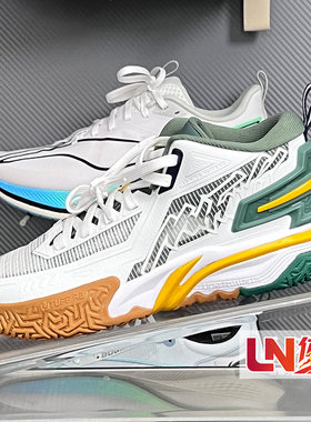 李宁篮球鞋 2025夏款新品男大童怒放V2减震回弹篮球鞋YKBV026