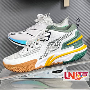 李宁篮球鞋 新品 男大童怒放V2减震回弹篮球鞋 YKBV026 2025夏款