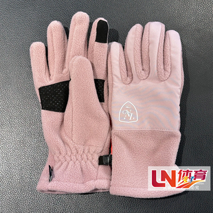 李宁手套 2025冬季新品男女同款时尚加绒保暖运动手套ASGV017