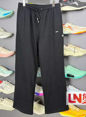 李宁卫裤2026春季新品反伍BAIVE男子直筒宽松时尚运动长裤AKLW019