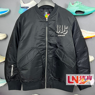 李宁棉服2025冬季新品反伍BADFIVE男子立体裁剪宽松棉夹克AJMV135