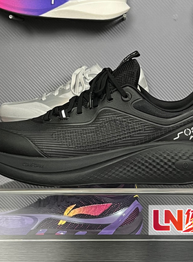 李宁休闲鞋 2026春季新品SOFTGO3男女时尚反光运动鞋AGLW001/002