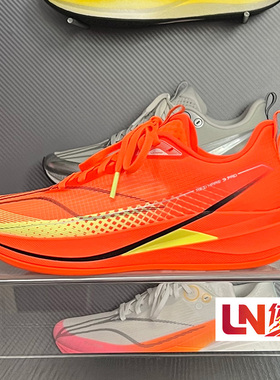 李宁2026春季新款赤兔9PRO男女童䨻减震透气跑步运动鞋YKFW040/048